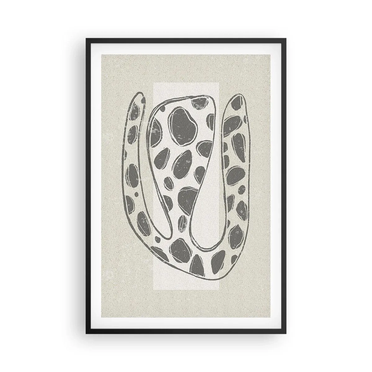 Poszter fehér keretben - Egy bizarr teremtmény - 61x91 cm