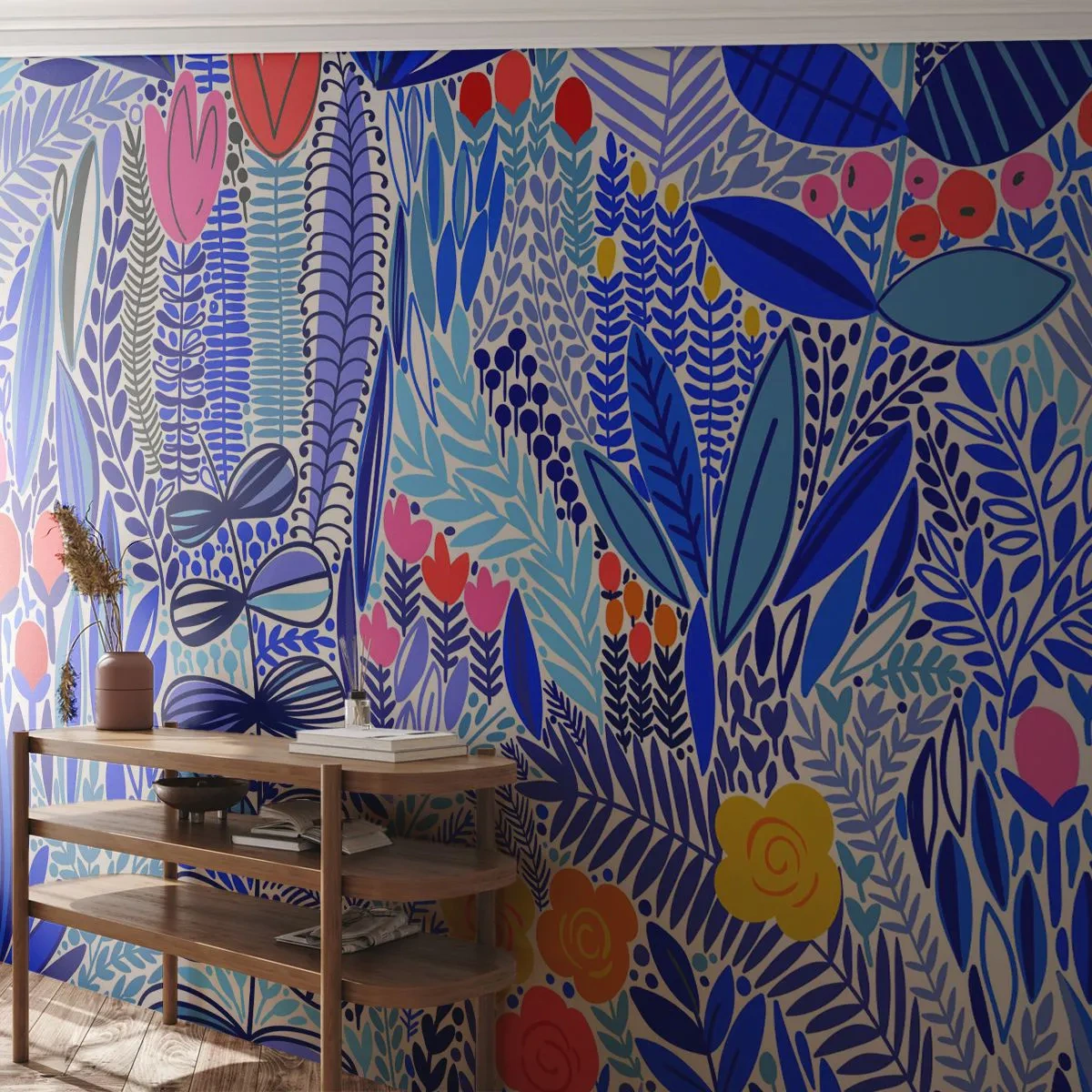 Fotótapéta Standard Eco - Hawaii kert - Virágok, Levelek, Rét - 250x175 cm