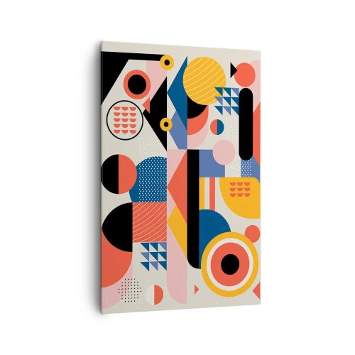 Vászonkép - Összetétel: játszadozzunk - 80x120 cm