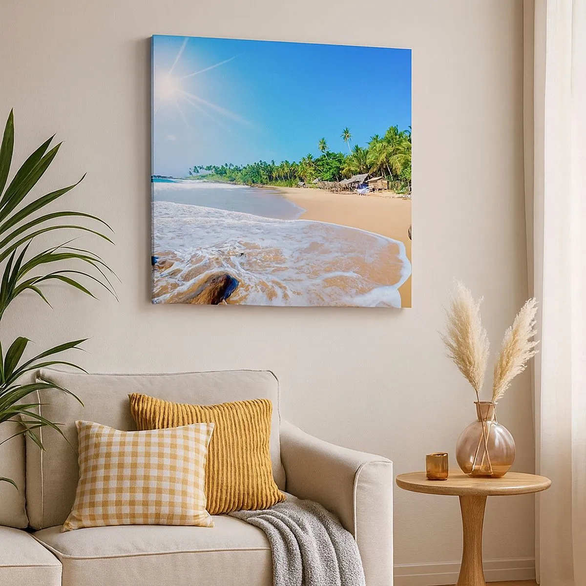 Vászonkép - Egy egzotikus hely a számodra - 30x30 cm