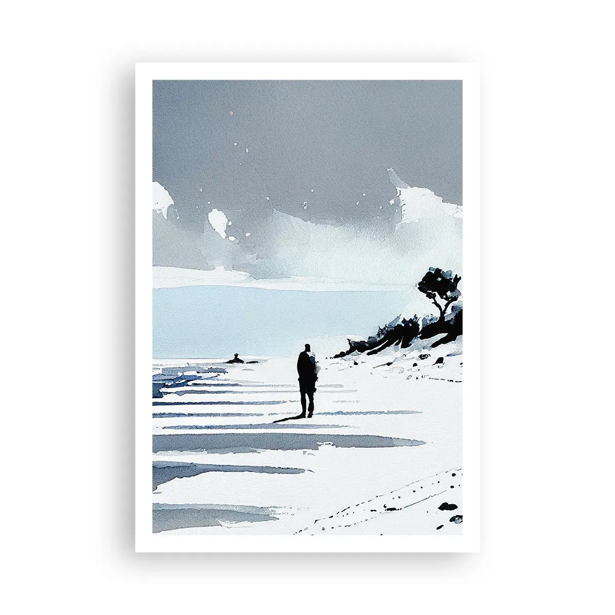Poszter - Egyedül - 70x100 cm