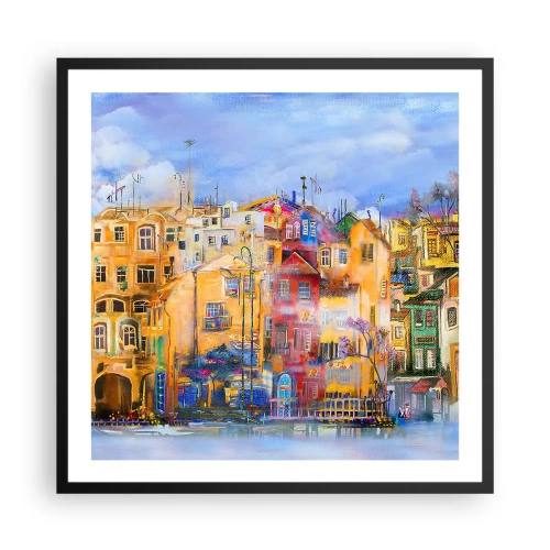 Poszter fehér keretben - Együtt vagyunk - 60x60 cm