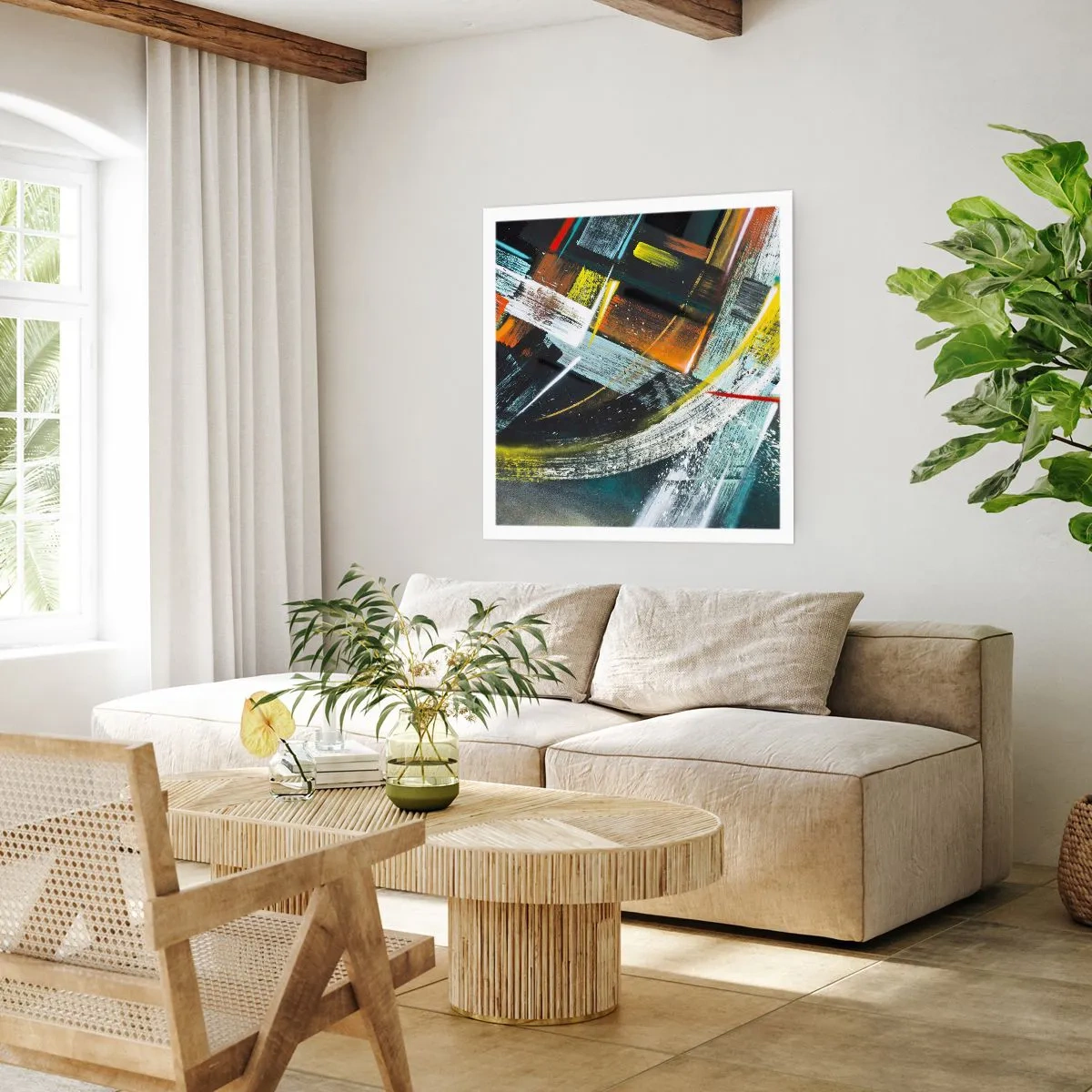 Poszter - A mozgás energiája - 50x50 cm