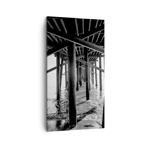 Vászonkép - Tengerparti rejtekhely - 45x80 cm