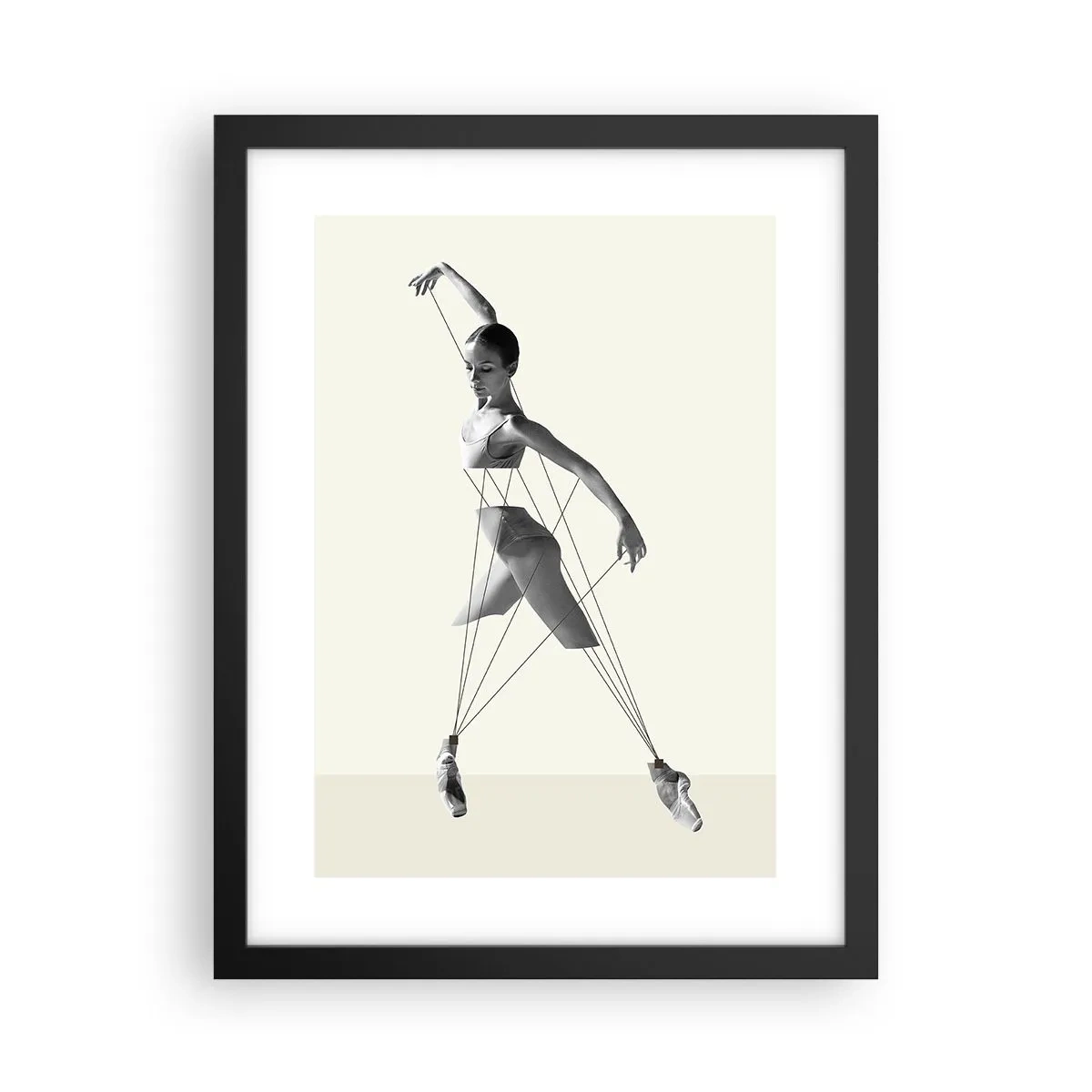 Poszter fehér keretben - A világ színházában - 30x40 cm