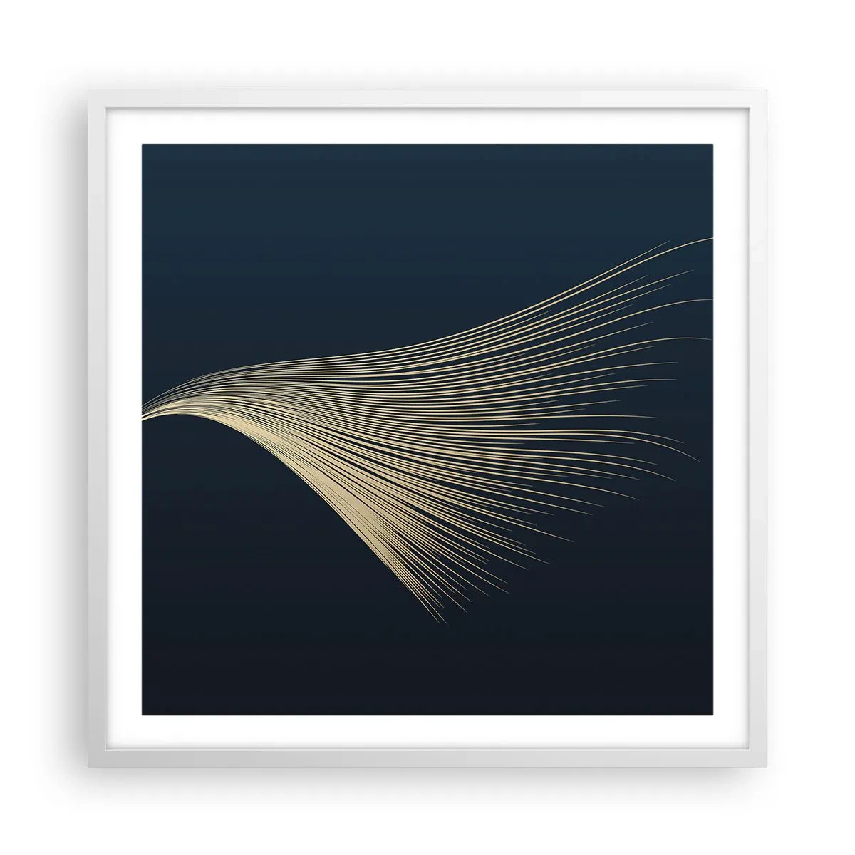 Poszter fekete keretben - Mint egy angyal haja - 60x60 cm