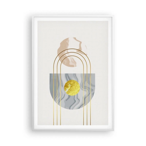 Poszter fekete keretben - Fényerő és ragyogás - 70x100 cm