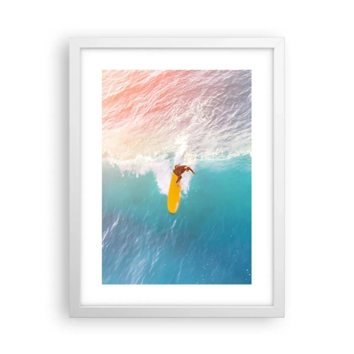 Poszter fekete keretben - Az óceánlovas - 30x40 cm