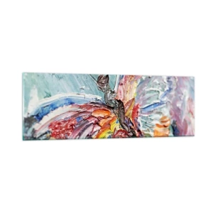 Üveg kép - A természet által festett - 90x30 cm