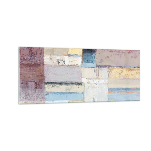 Üveg kép - A geometria nyugalma - 100x40 cm