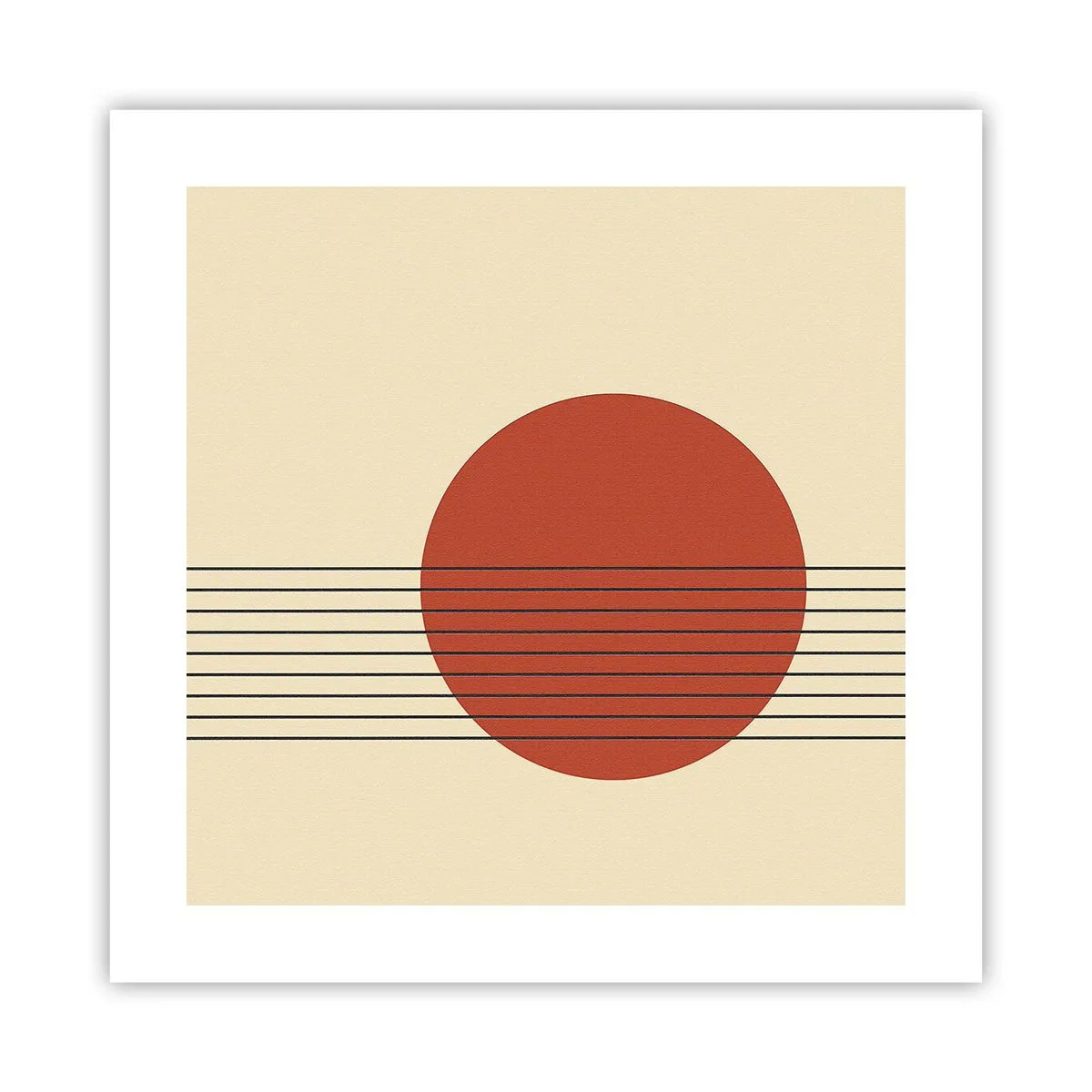 Poszter - Körbe és tovább - 40x40 cm