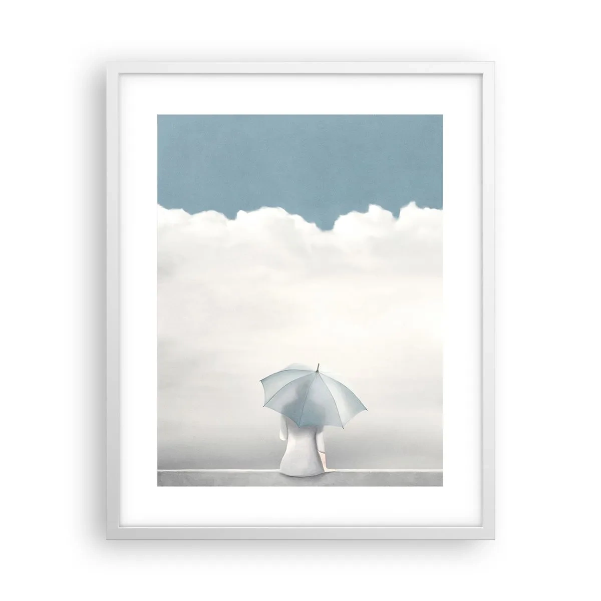 Poszter fekete keretben - A valóság és az álmok határán - 40x50 cm