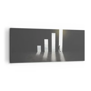 Vászonkép - Siker - egy benyomás - 120x50 cm