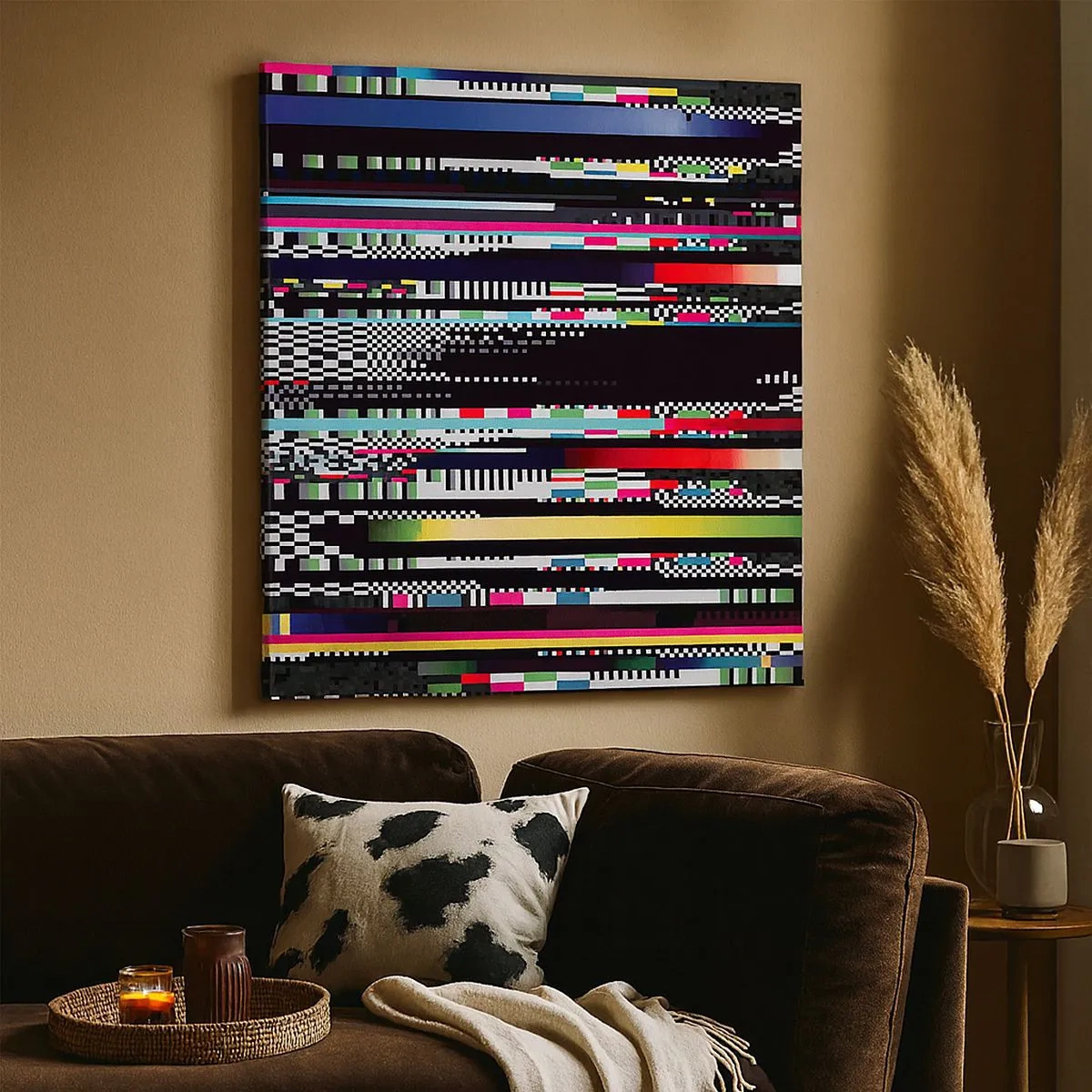 Vászonkép - A valóság kontrollképe - 30x30 cm