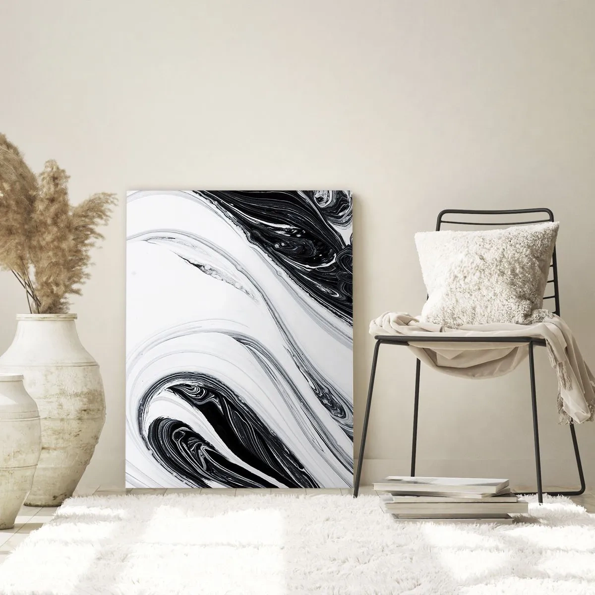 Üveg kép - Az ellentétek ötvözése - 50x70 cm