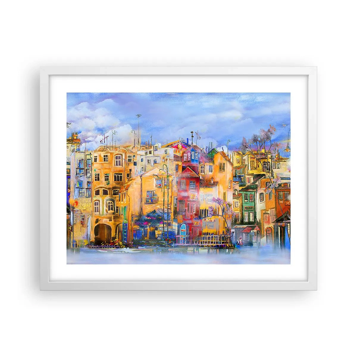 Poszter fekete keretben - Együtt vagyunk - 50x40 cm