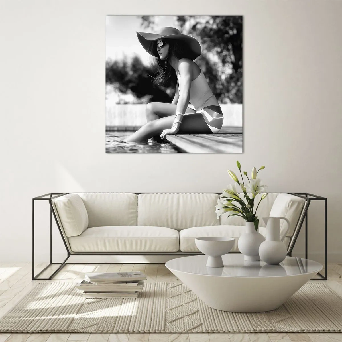 Üveg kép - Egy nyári álom - 60x60 cm