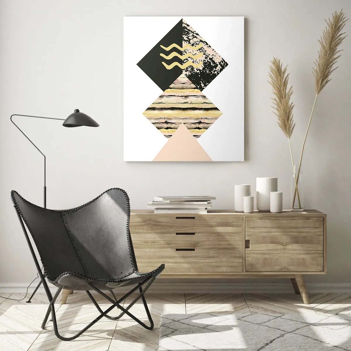 Üveg kép - Nem olyan egyszerű - 70x100 cm