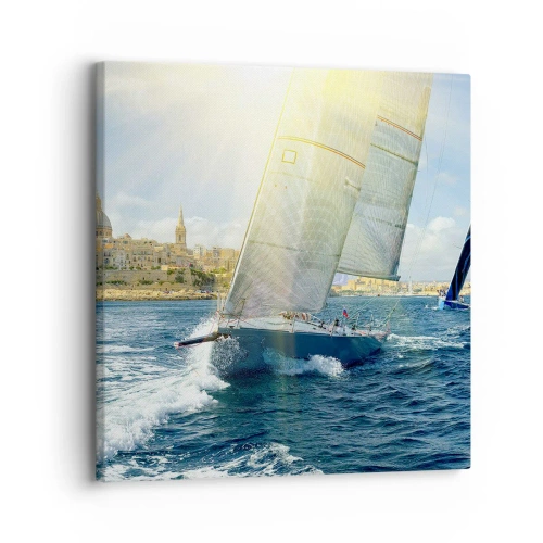 Vászonkép - Ideje elhagyni a várost - 30x30 cm