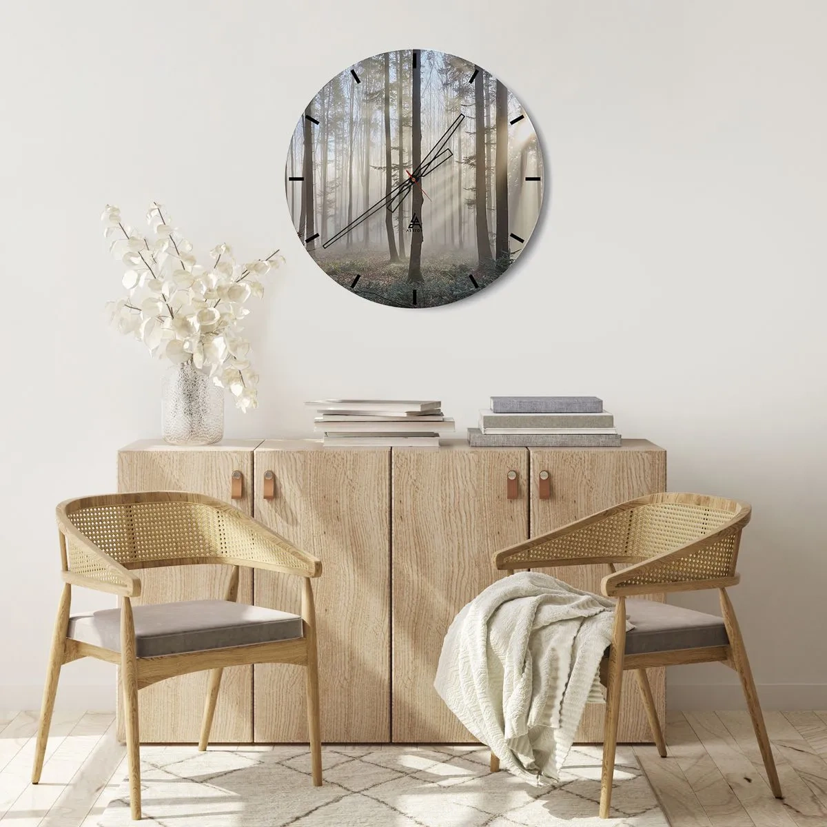 Falióra, Óra - A köd is felébredt - 30x30 cm