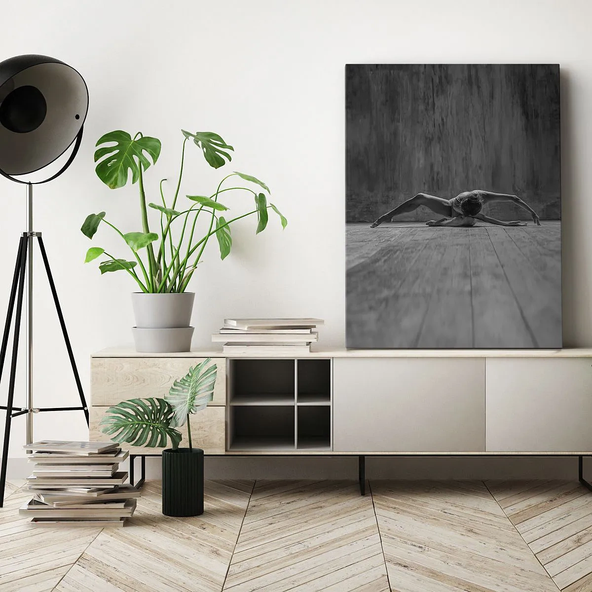 Vászonkép - Előkerített szimmetria - 50x70 cm