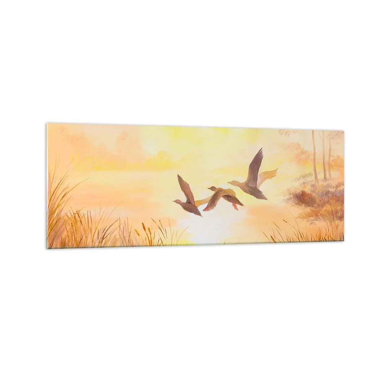 Üveg kép - Egy hosszú utazás kezdete - 140x50 cm