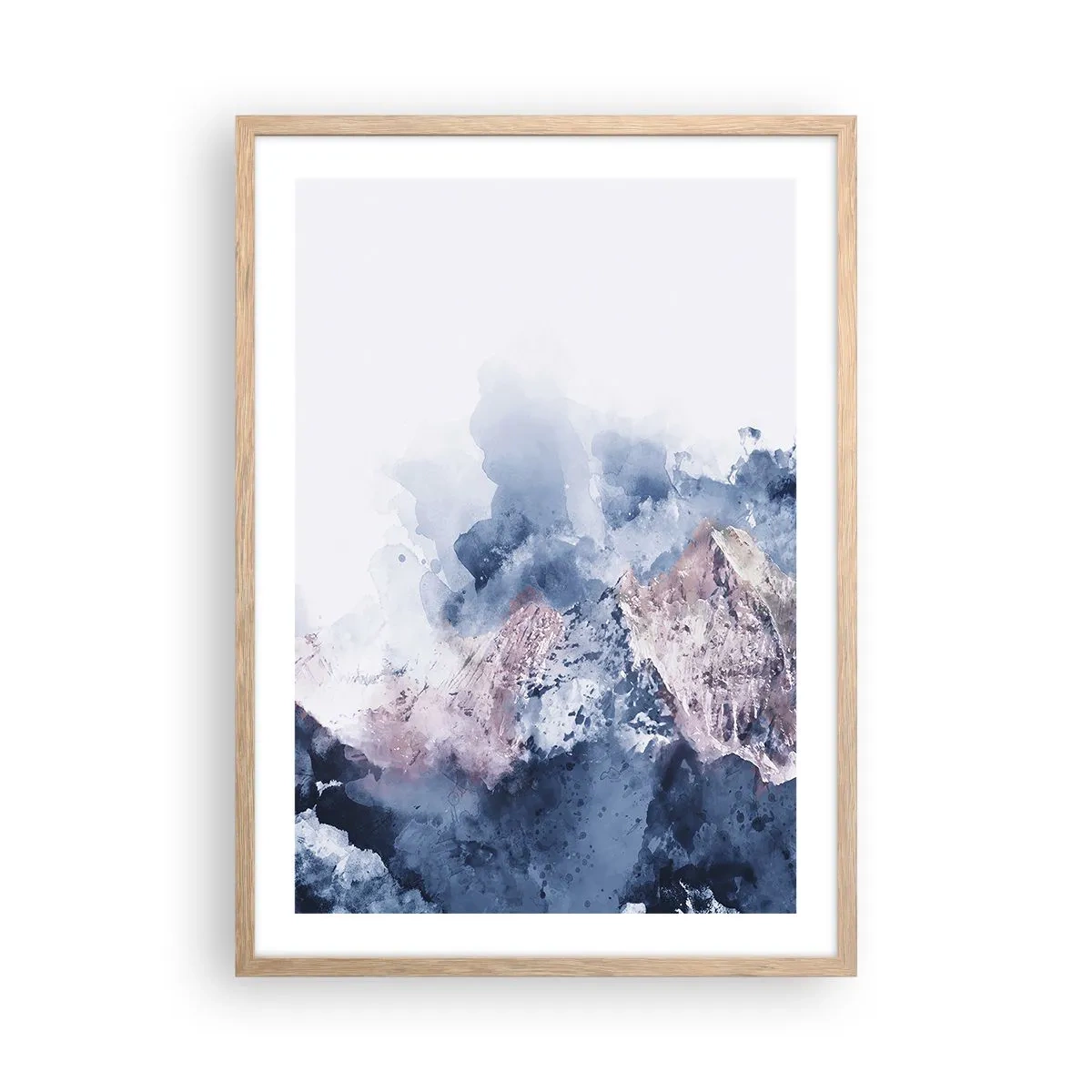 Poszter világos tölgy keretben - Ezek a csúcsok! - 50x70 cm