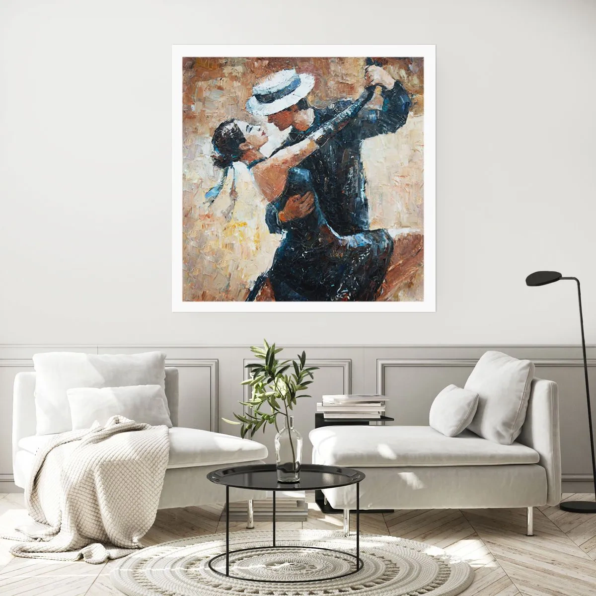 Poszter - A la Rudolf Valentino - 60x60 cm
