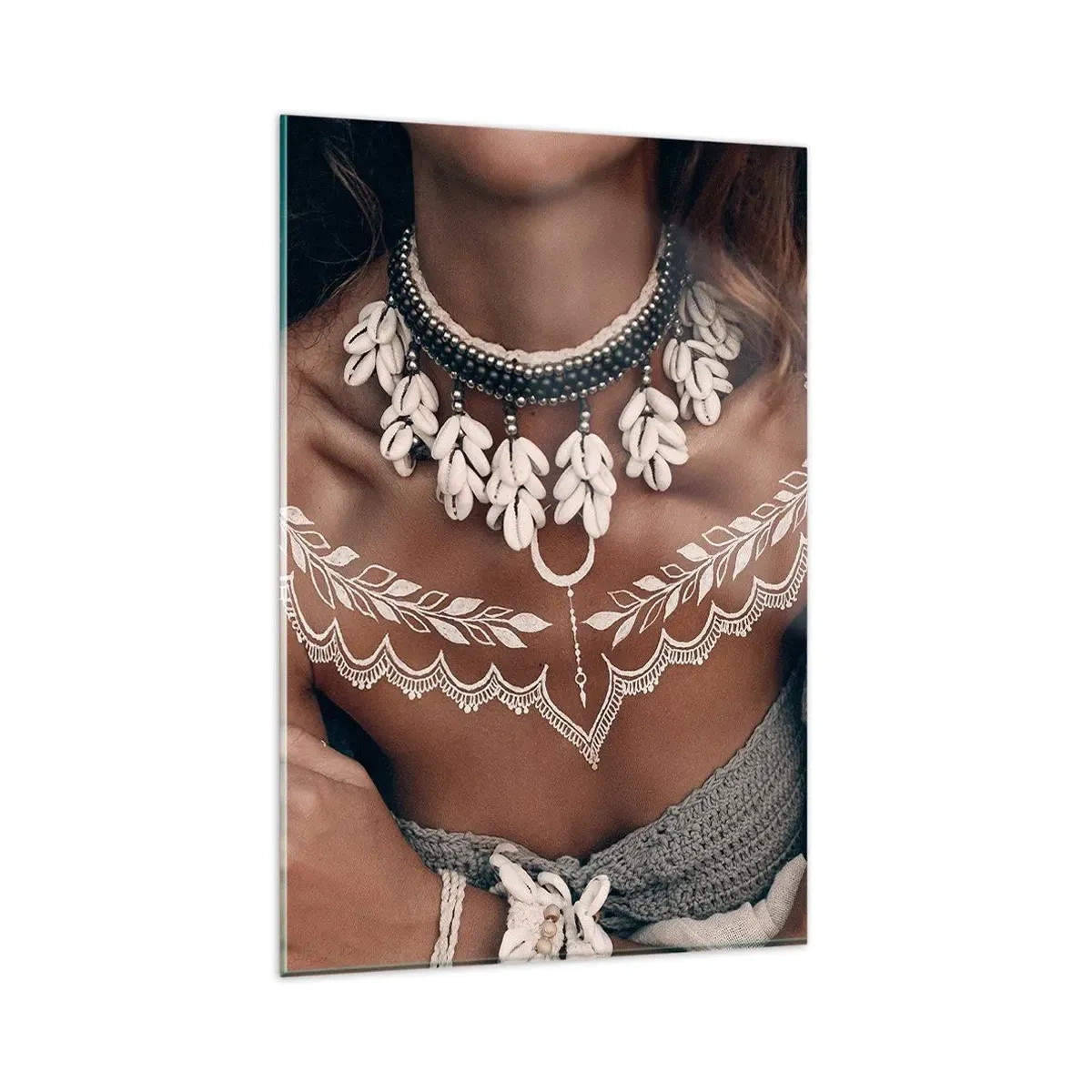 Üveg kép - Talizmánok, a nőiesség rituáléi - 80x120 cm