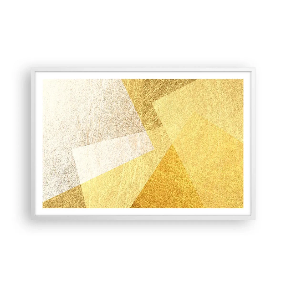 Poszter fekete keretben - A geometria időjárása - 91x61 cm