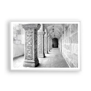 Poszter fekete keretben - És hová megy...? - 100x70 cm