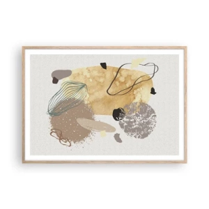 Poszter világos tölgy keretben - Alkalmazott plumkológia - 100x70 cm