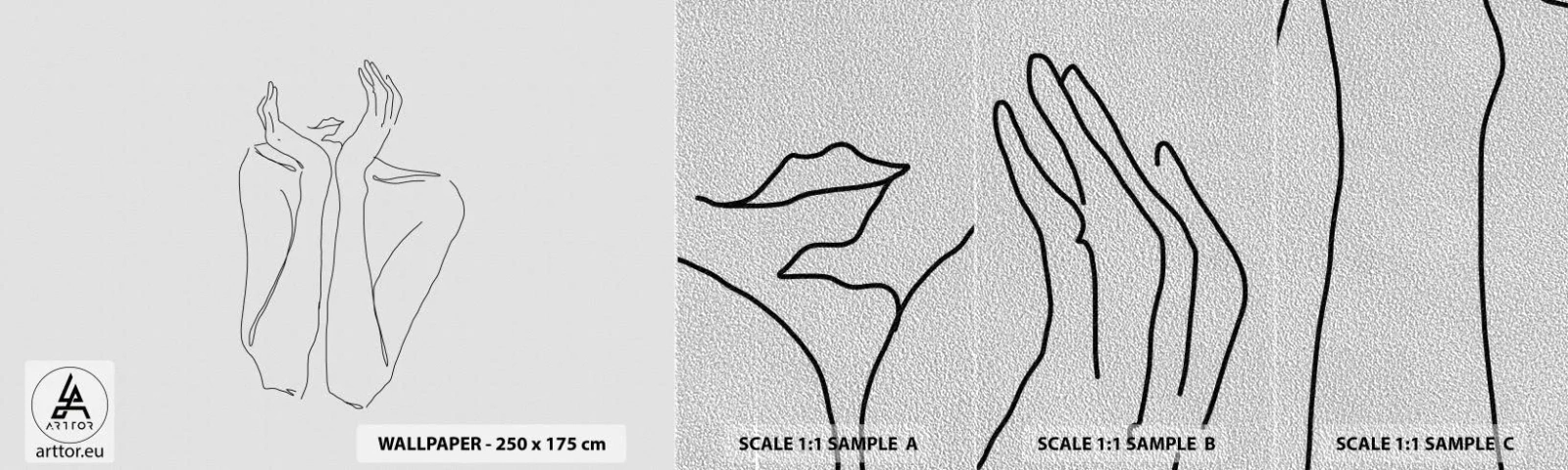 Fotótapéta Minta Premium Sand - Amiről a lányok álmodoznak - Nő, Grafika, Darab - 100x30 cm