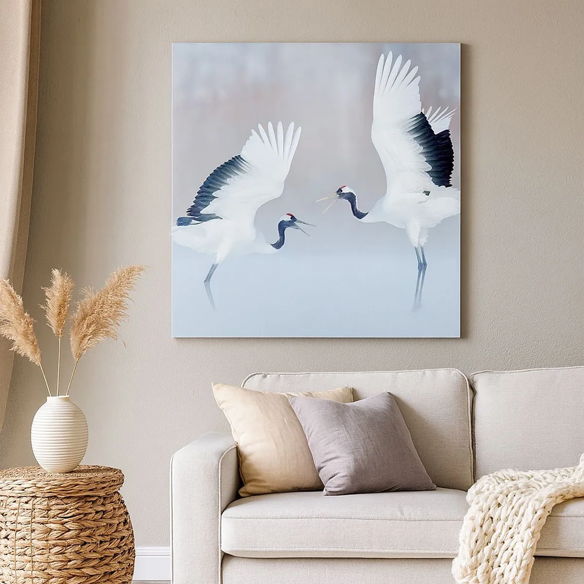 Vászonkép - Tánc a ködben - 30x30 cm