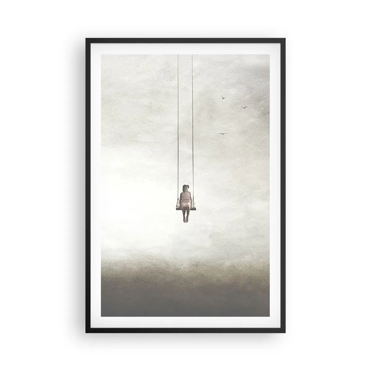 Poszter fehér keretben - A bennünk lévő gyerek - 61x91 cm