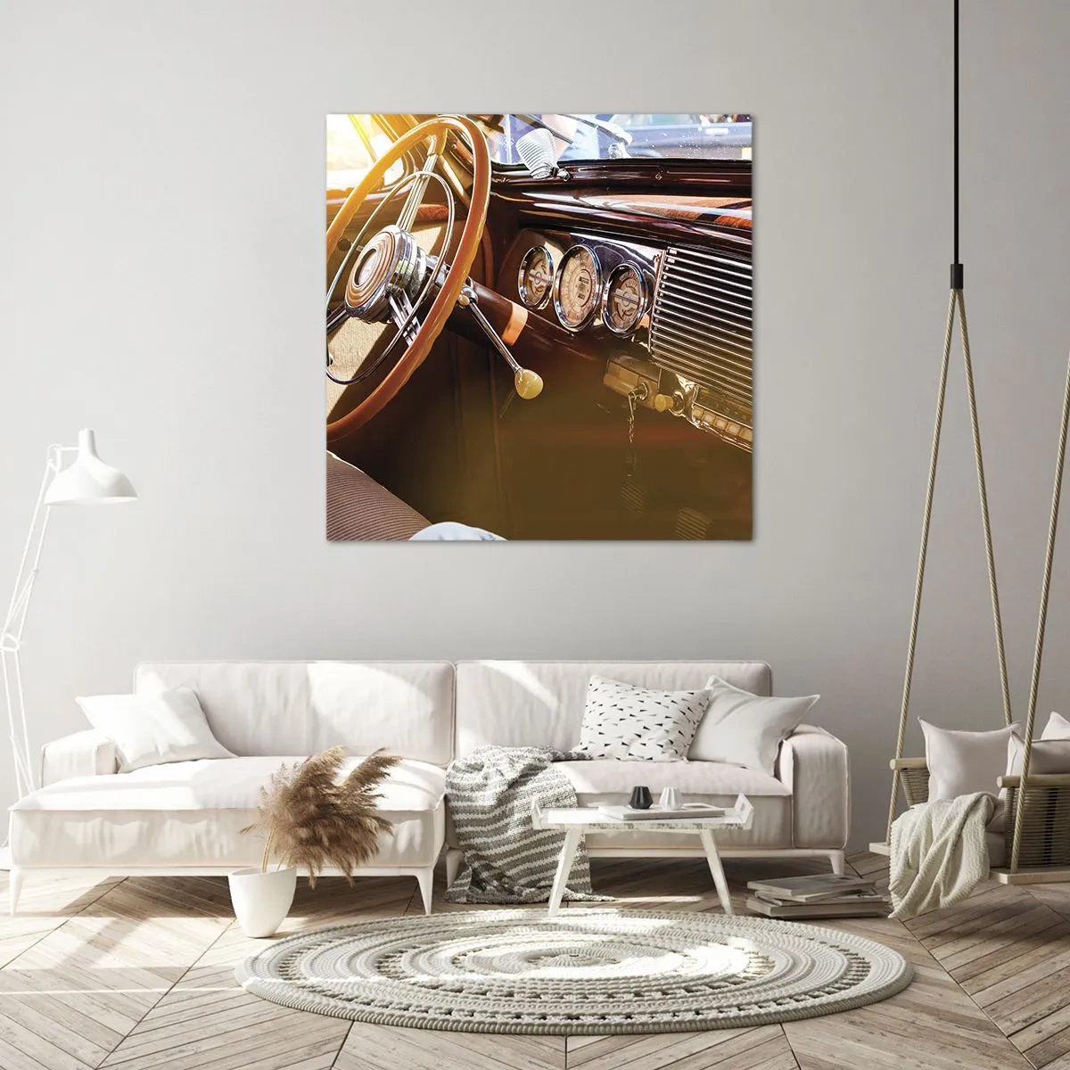 Vászonkép - Múlt luxusnak a fuvallata - 50x50 cm