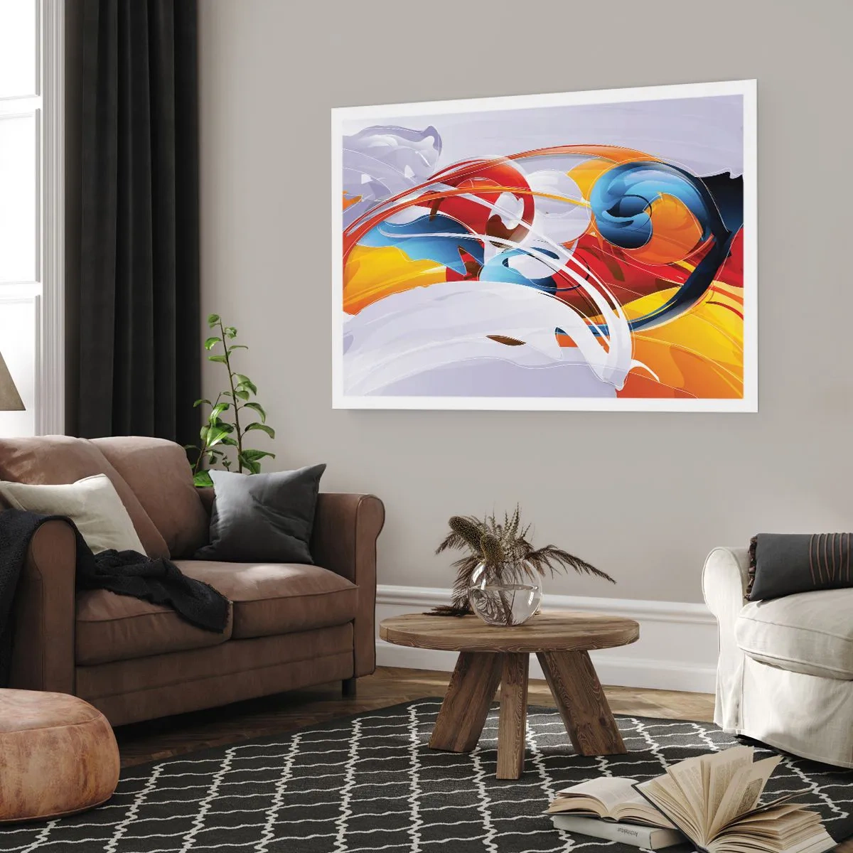 Poszter - Az elemek tánca - 50x40 cm