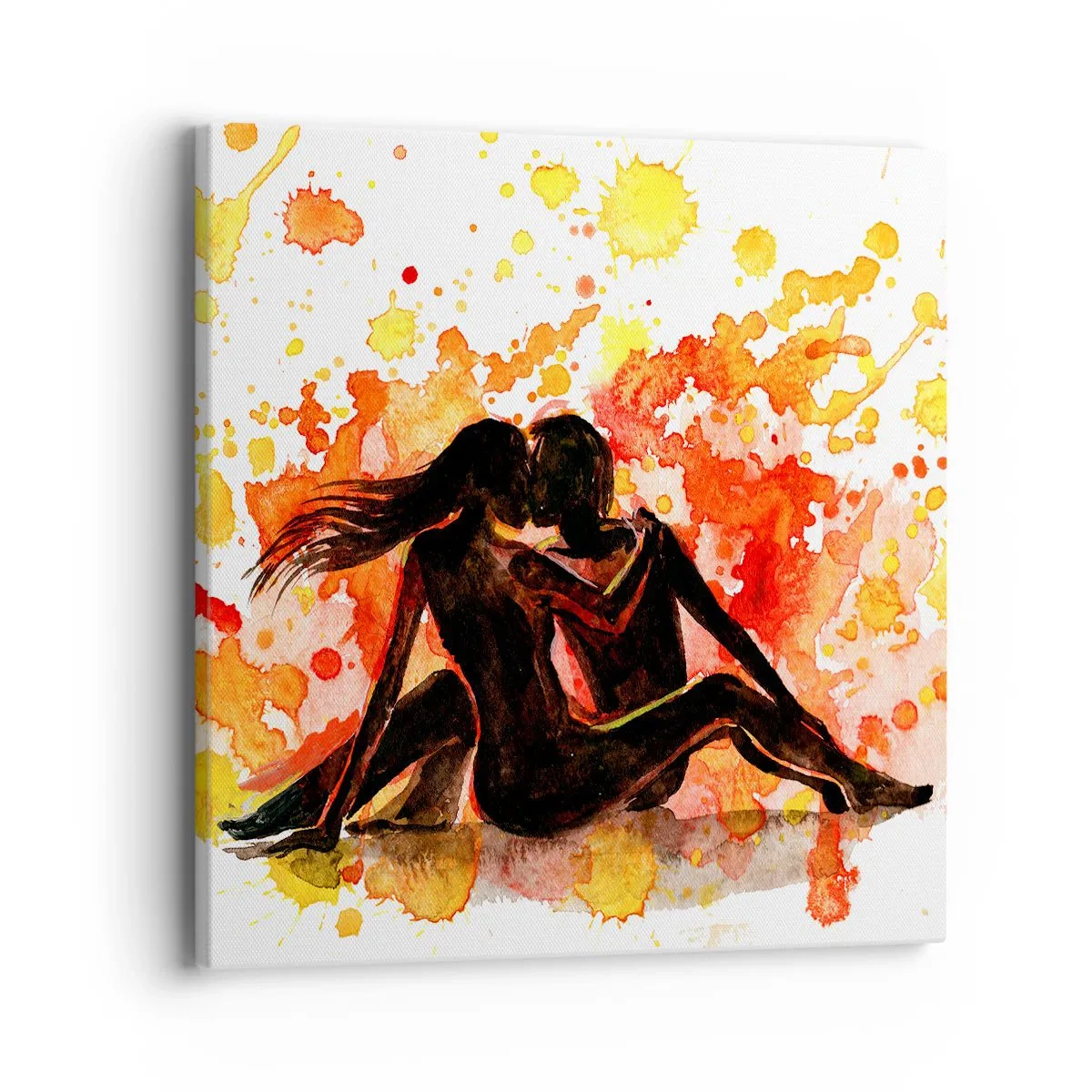 Vászonkép - És világosság lett - 40x40 cm