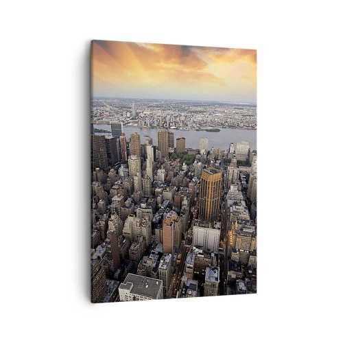 Vászonkép - Korunk dobogó szíve - 50x70 cm