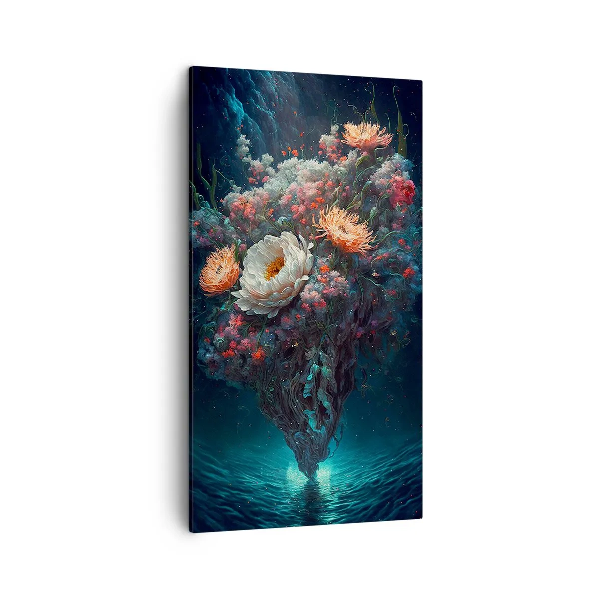 Vászonkép - Furcsa kert - 45x80 cm