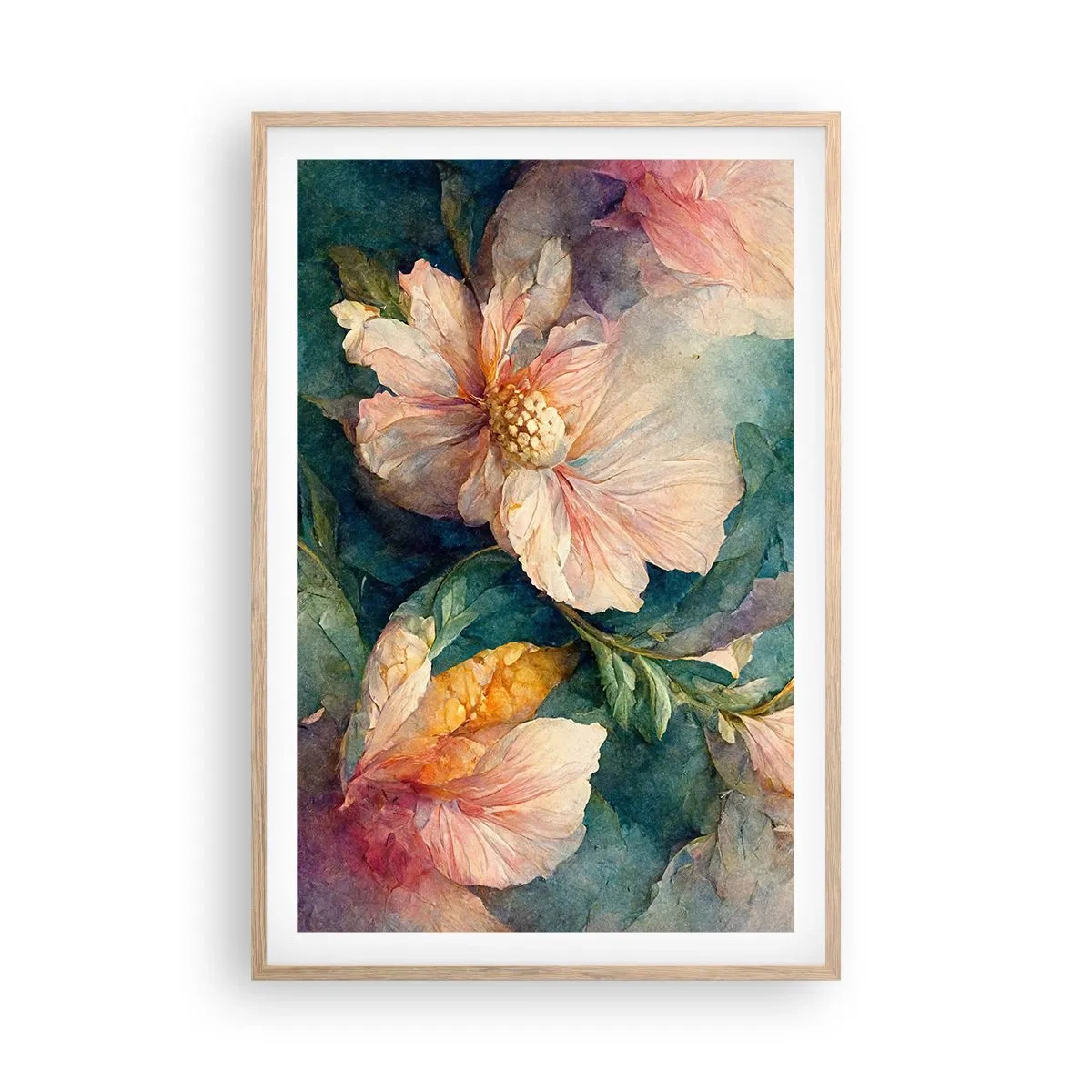 Poszter világos tölgy keretben - A nagyon finomság - 61x91 cm