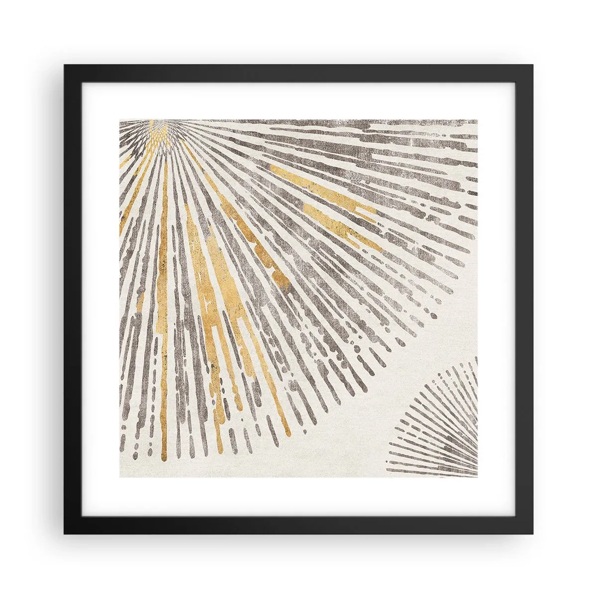 Poszter fehér keretben - A sugár szépsége - 40x40 cm