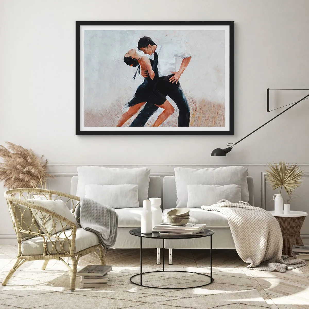 Poszter fehér keretben - Álmaim és kívánságaim tangója - 40x30 cm