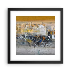 Poszter fehér keretben - Minden rendben lesz - 30x30 cm