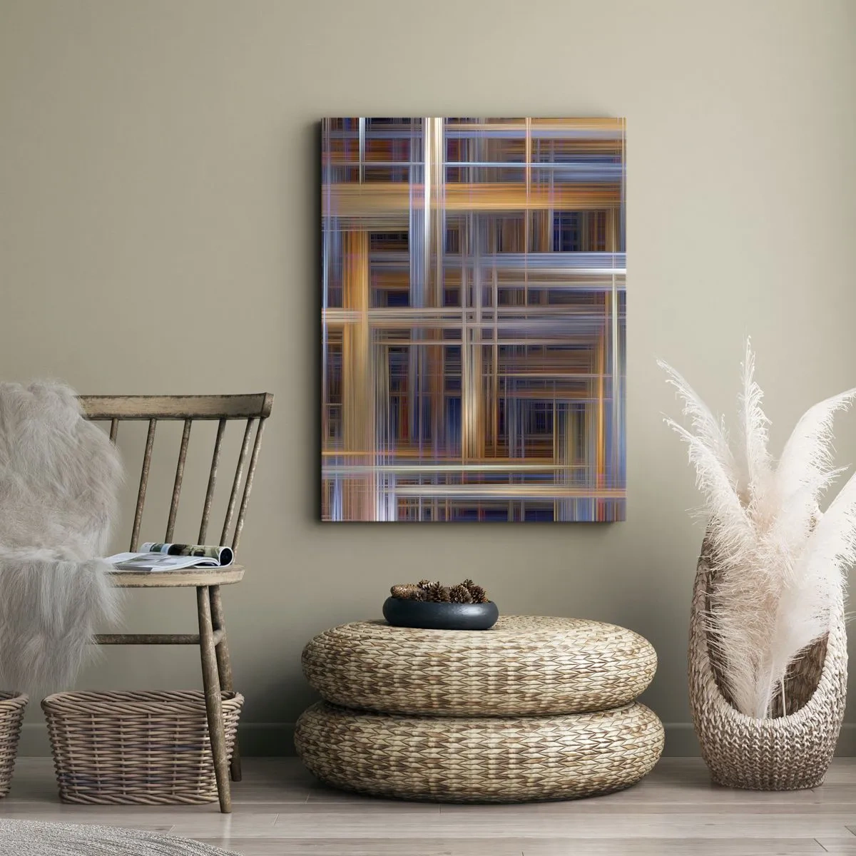 Vászonkép - Fényből szőtt - 70x100 cm