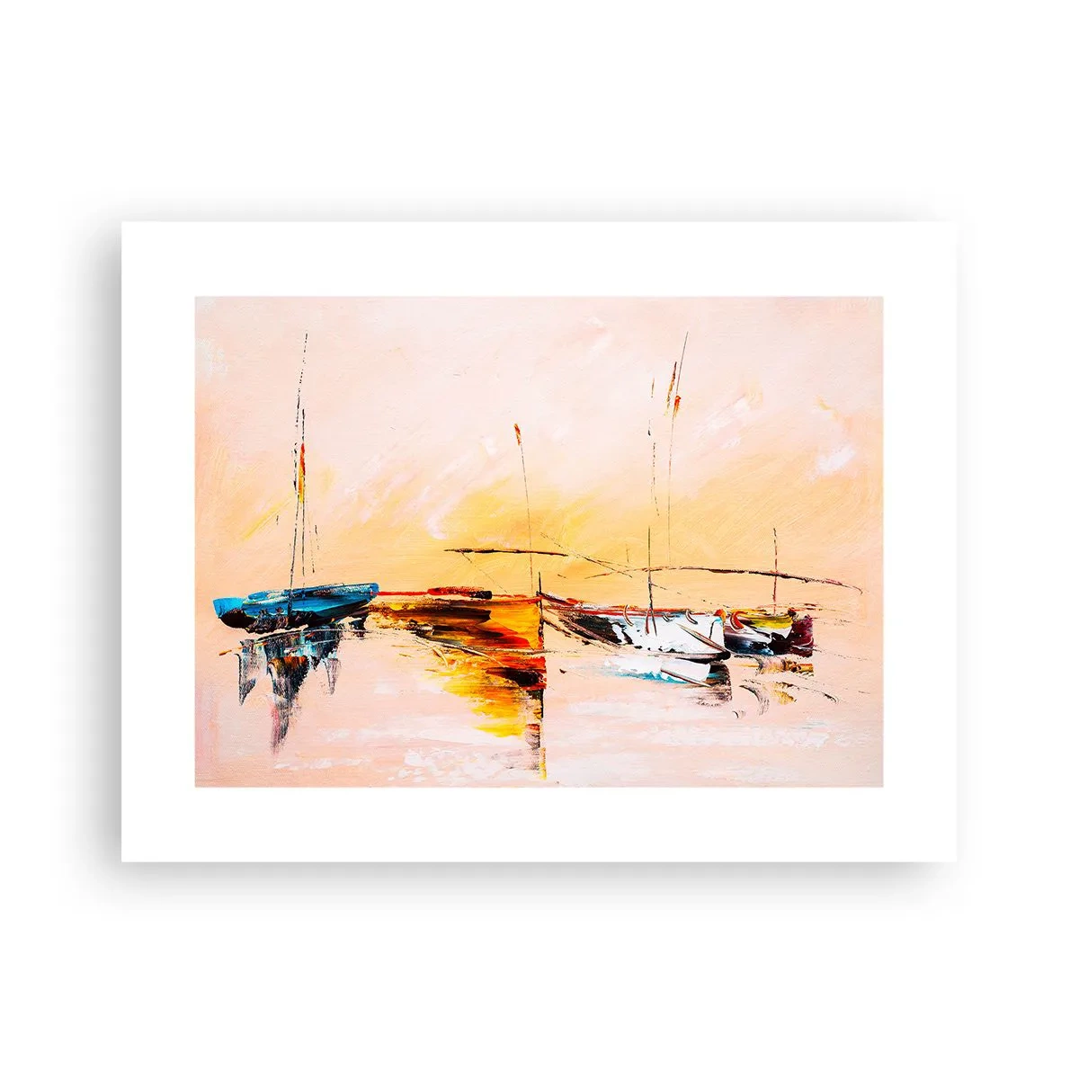 Poszter - Egy este a kikötőben - 40x30 cm