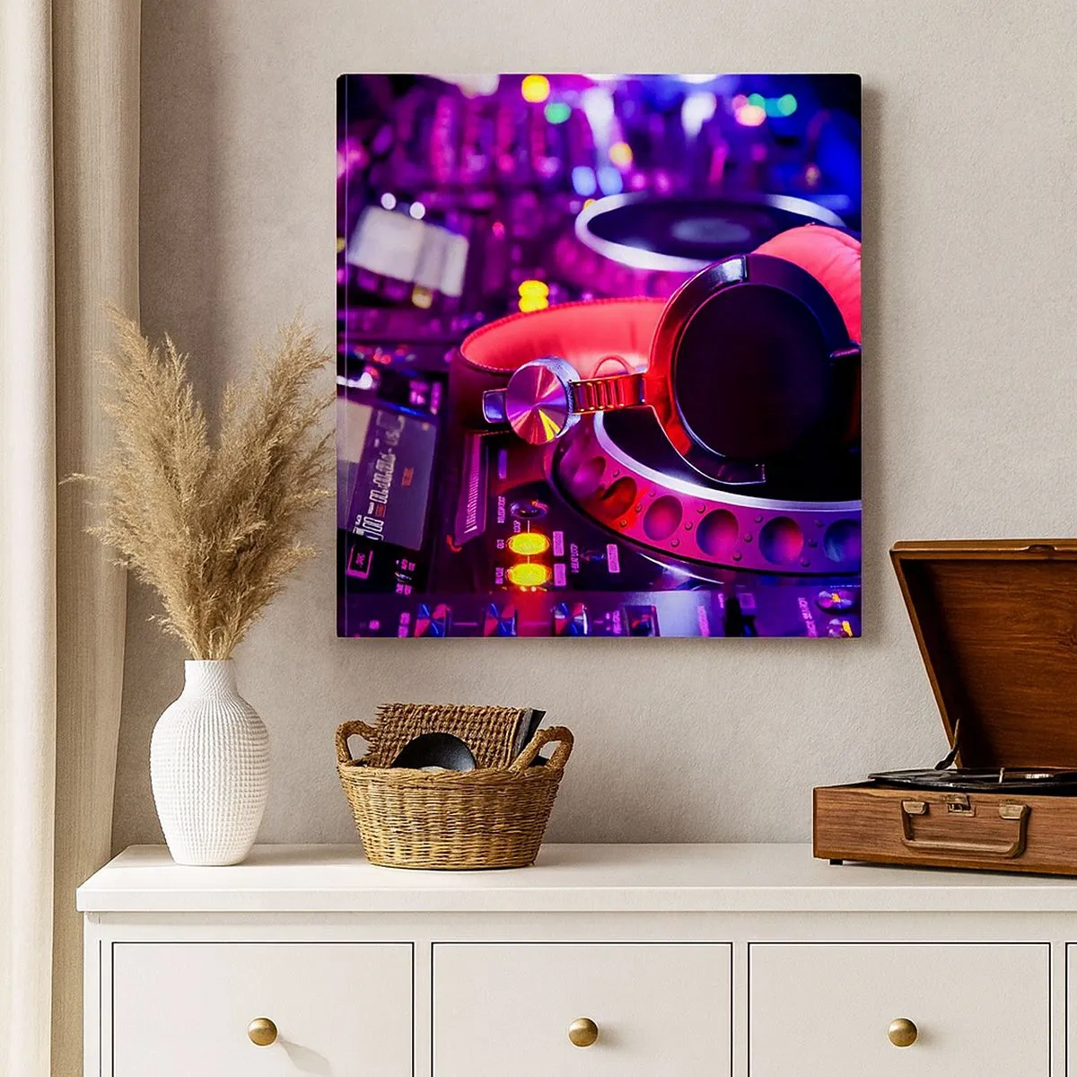 Vászonkép - Mielőtt a móka elkezdődik - 30x30 cm