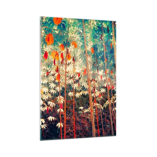 Üveg kép - A levelek titkos élete - 80x120 cm