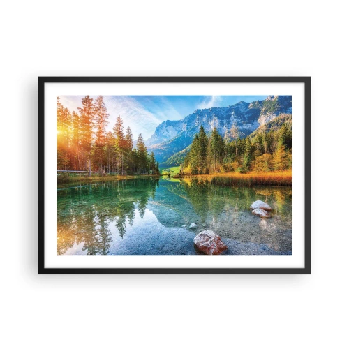 Poszter fehér keretben - Az ősz enyhesége - 70x50 cm