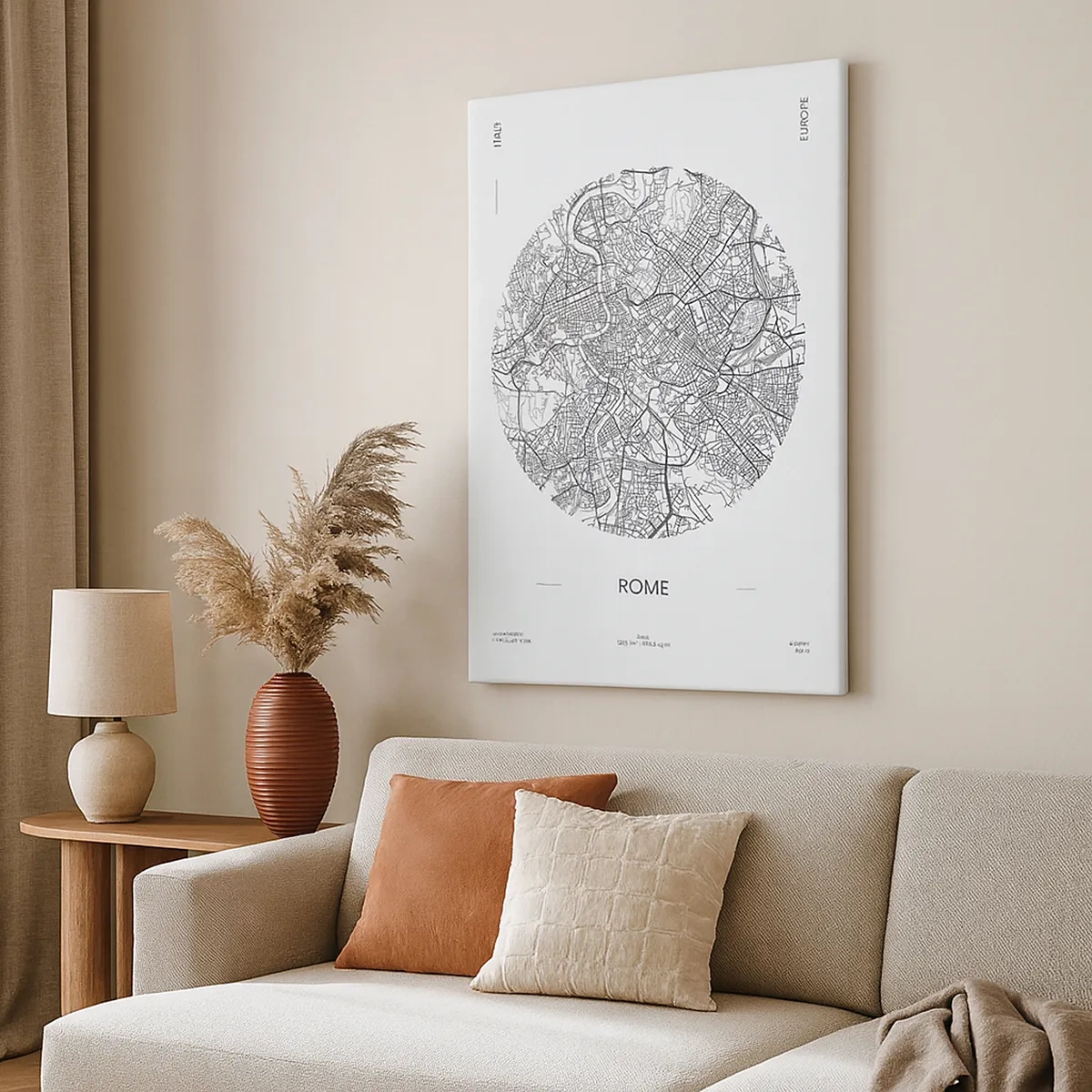 Vászonkép - Róma anatómiája - 50x70 cm